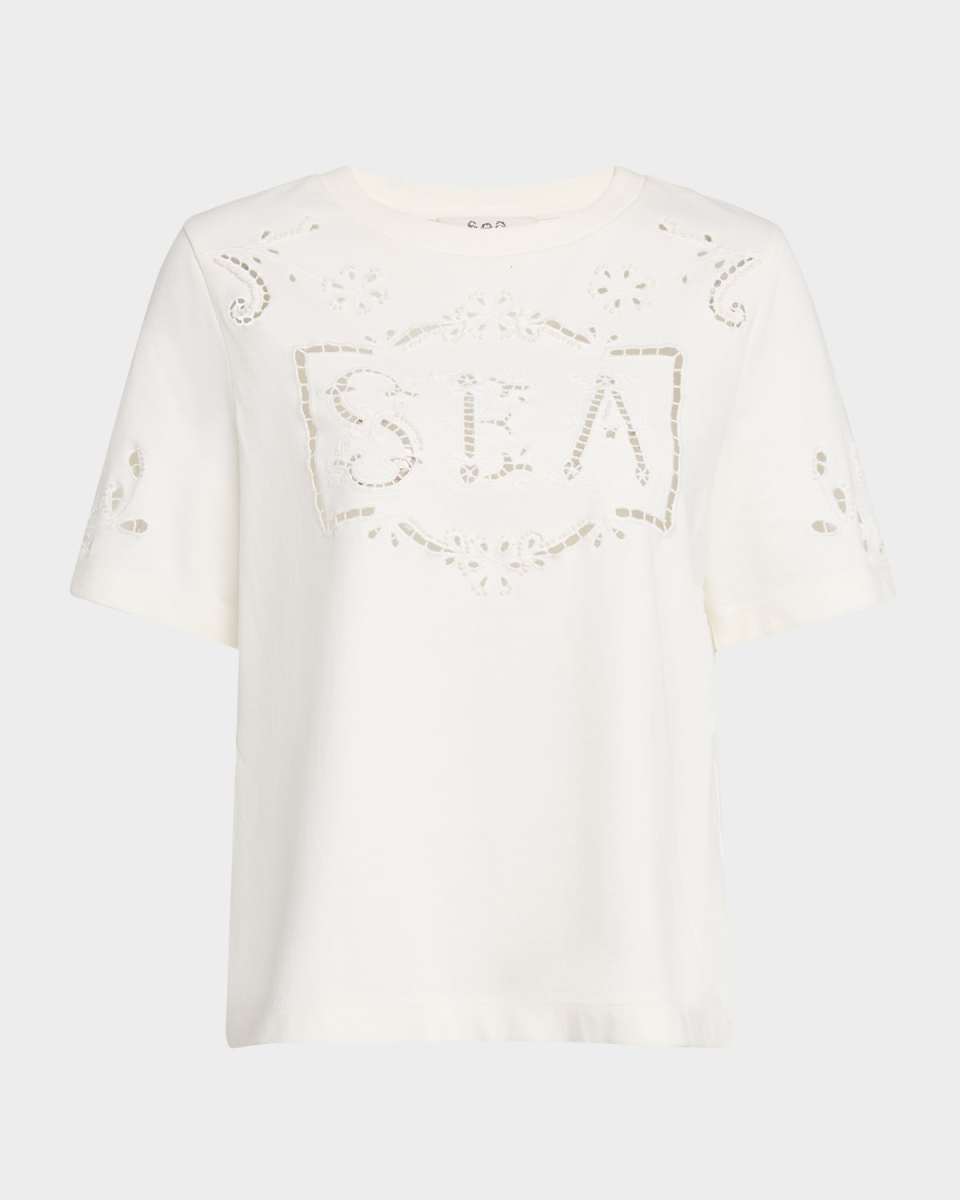 Marie Embroidered T-Shirt